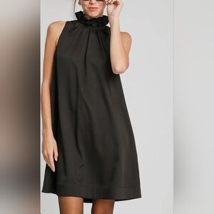 Elegant Black Sleeveless Dress